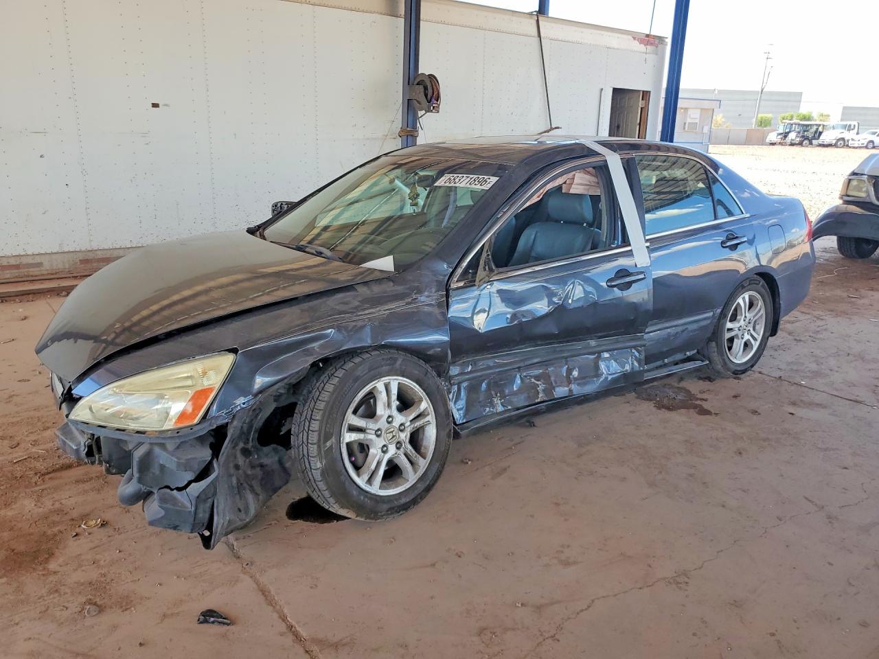 2006 Honda Accord Ex Gray vin: 1HGCM56756A162410