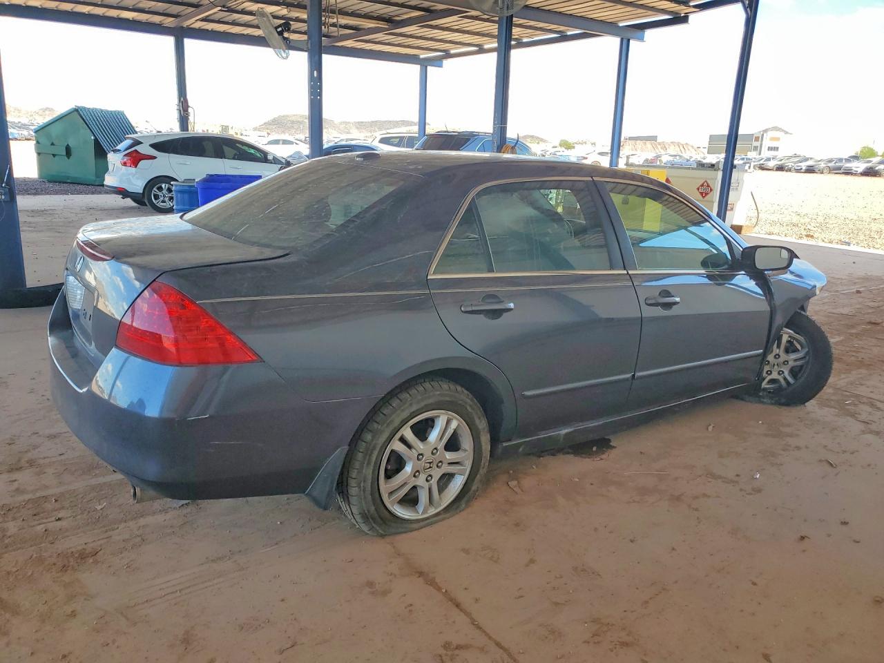 2006 Honda Accord Ex Gray vin: 1HGCM56756A162410