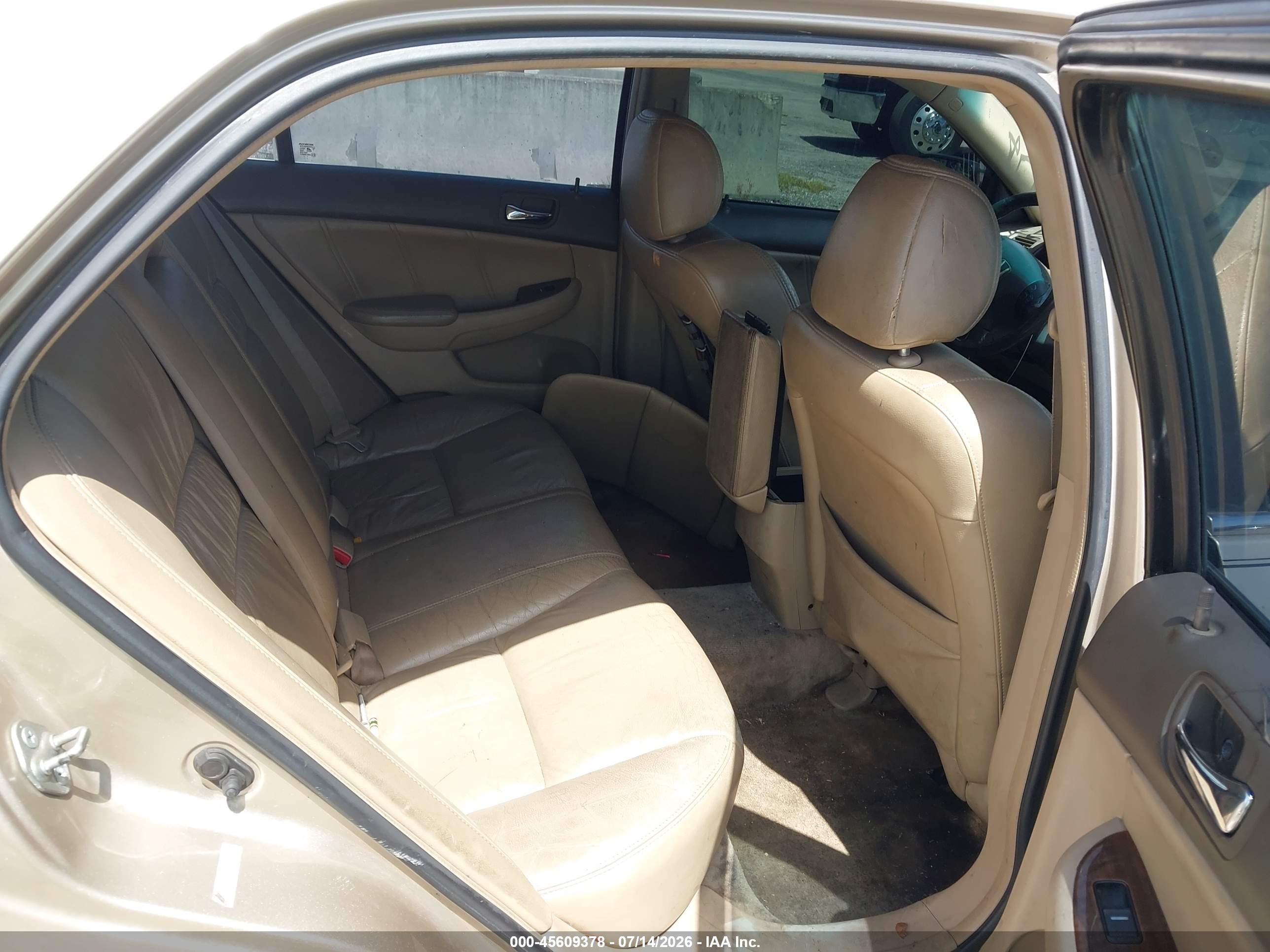 2006 Honda Accord 2.4 Ex Желто-коричневый vin: 1HGCM56756A167686