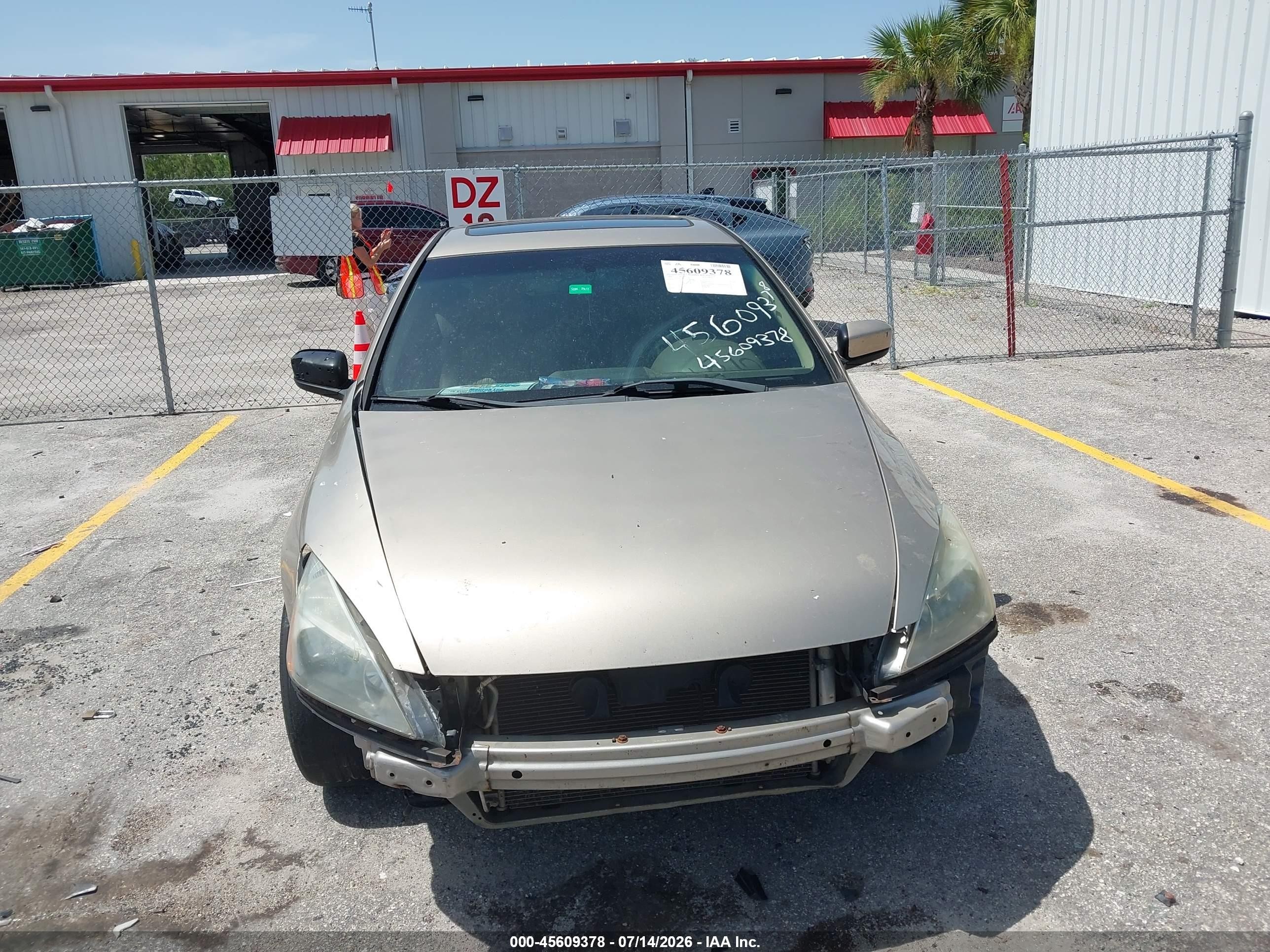 2006 Honda Accord 2.4 Ex Желто-коричневый vin: 1HGCM56756A167686