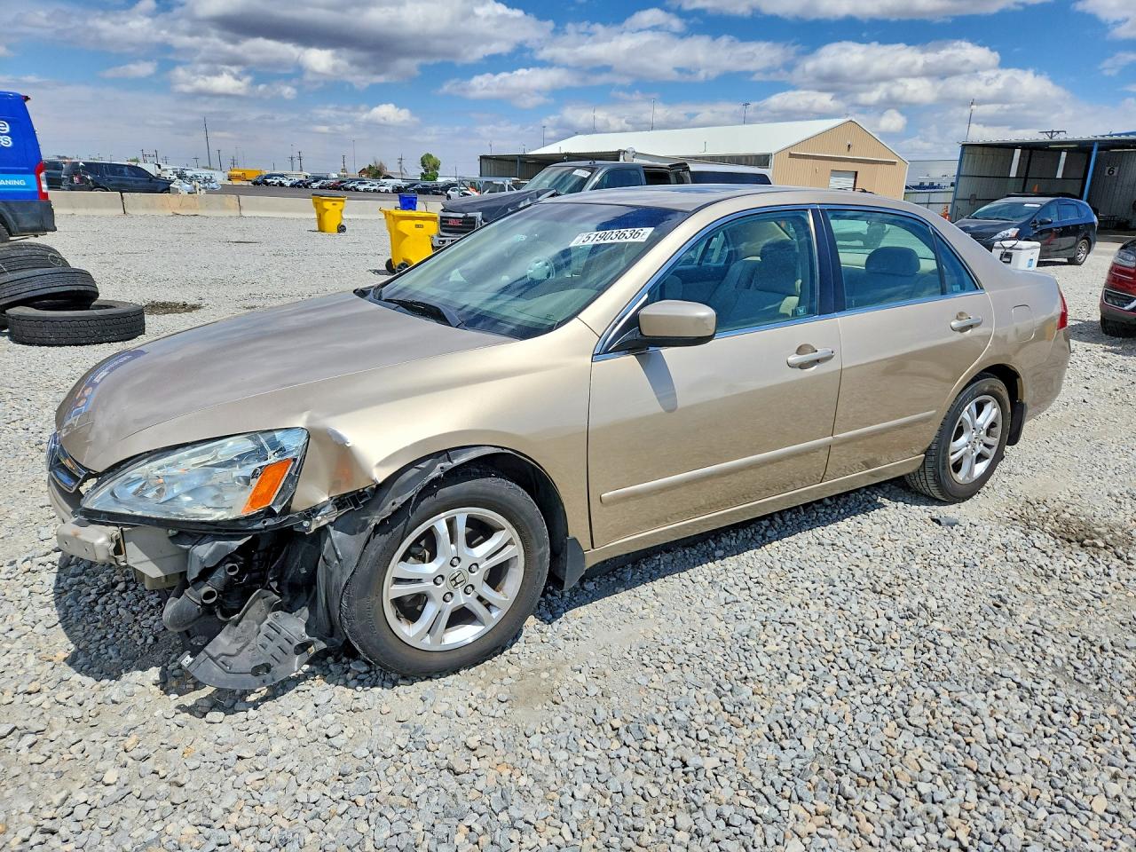 2006 Honda Accord Ex Gold vin: 1HGCM56756A183287