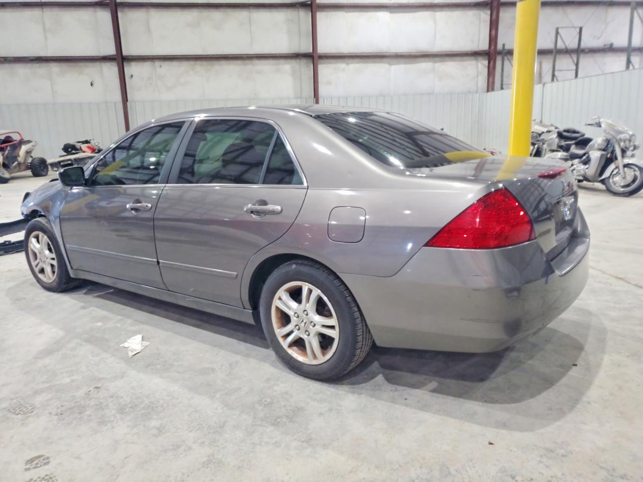 2006 Honda Accord Ex Gray vin: 1HGCM56756A184892