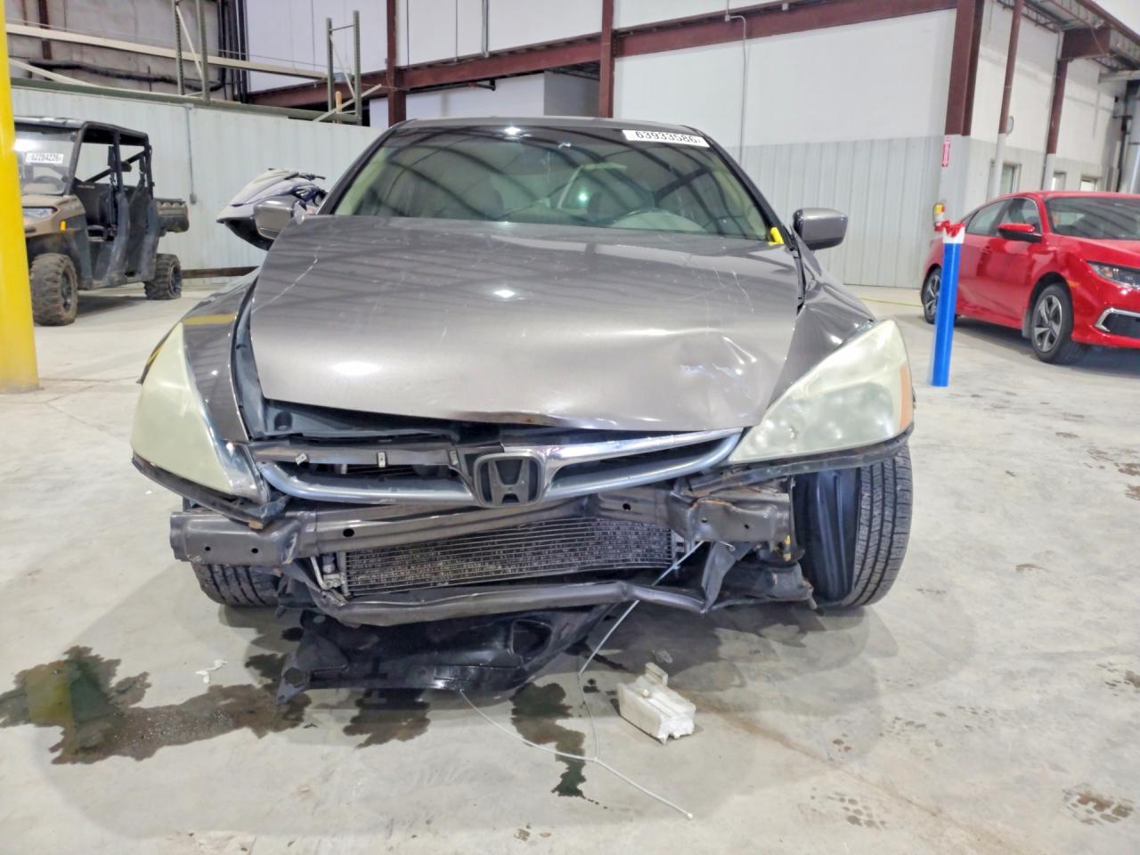 2006 Honda Accord Ex Gray vin: 1HGCM56756A184892