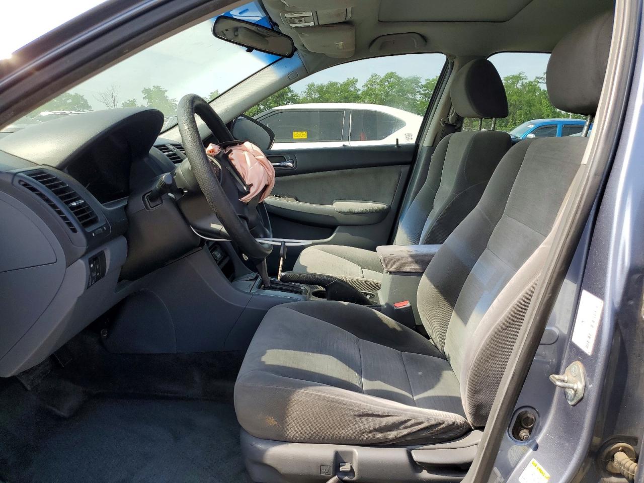2007 Honda Accord Blue vin: 1HGCM56757A006353