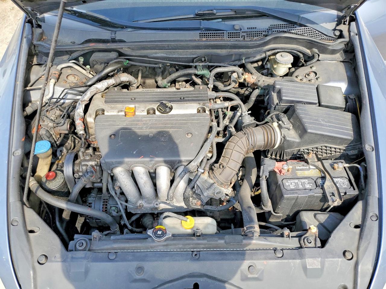 2007 Honda Accord Blue vin: 1HGCM56757A006353