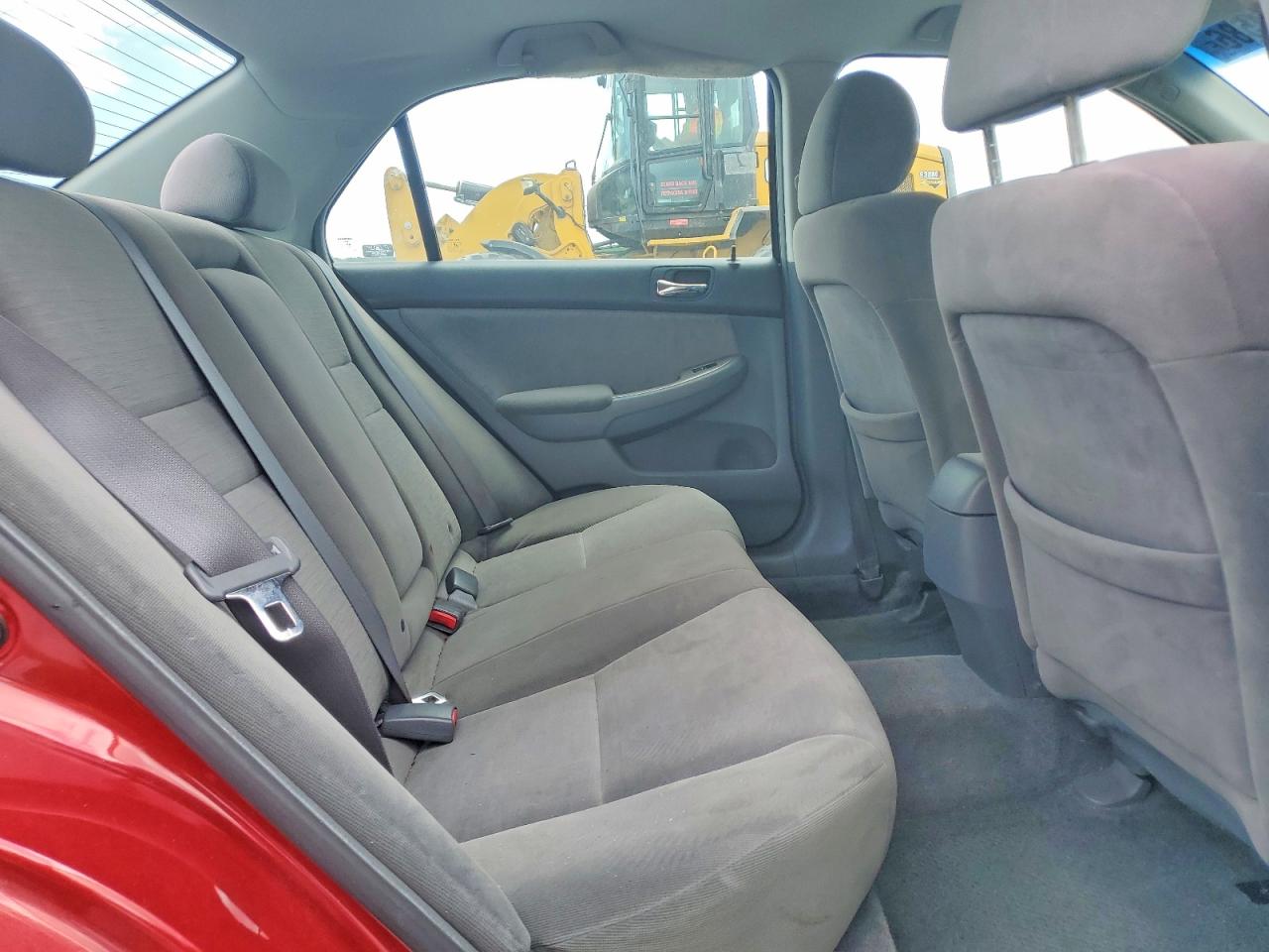 2007 Honda Accord Red vin: 1HGCM56757A006949