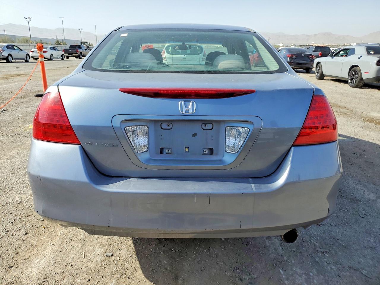 2007 Honda Accord Blue vin: 1HGCM56757A097771