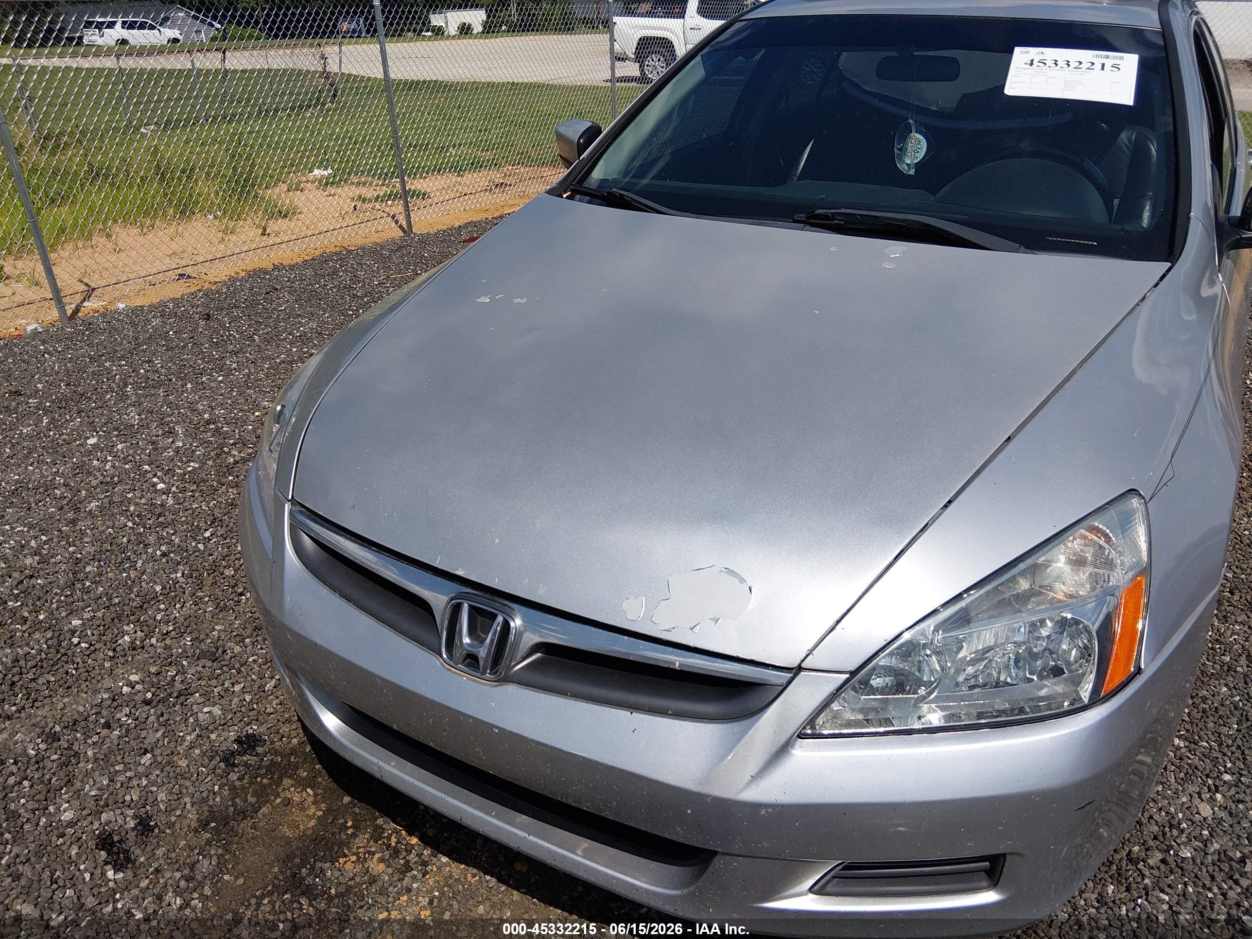 2007 Honda Accord 2.4 Ex Серебряный vin: 1HGCM56757A175627