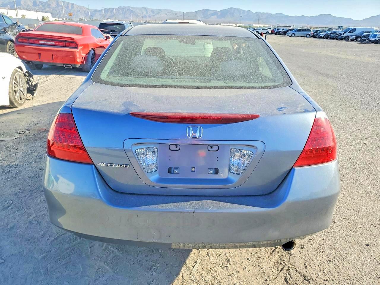 2007 Honda Accord Gray vin: 1HGCM56757A185347