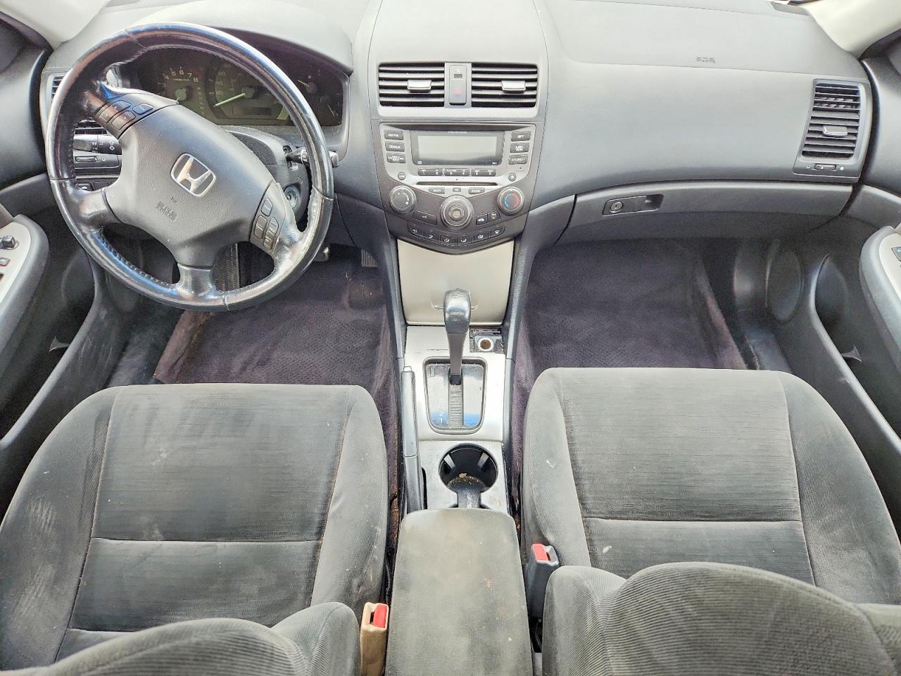 2007 Honda Accord Ex Silver vin: 1HGCM56757A807722