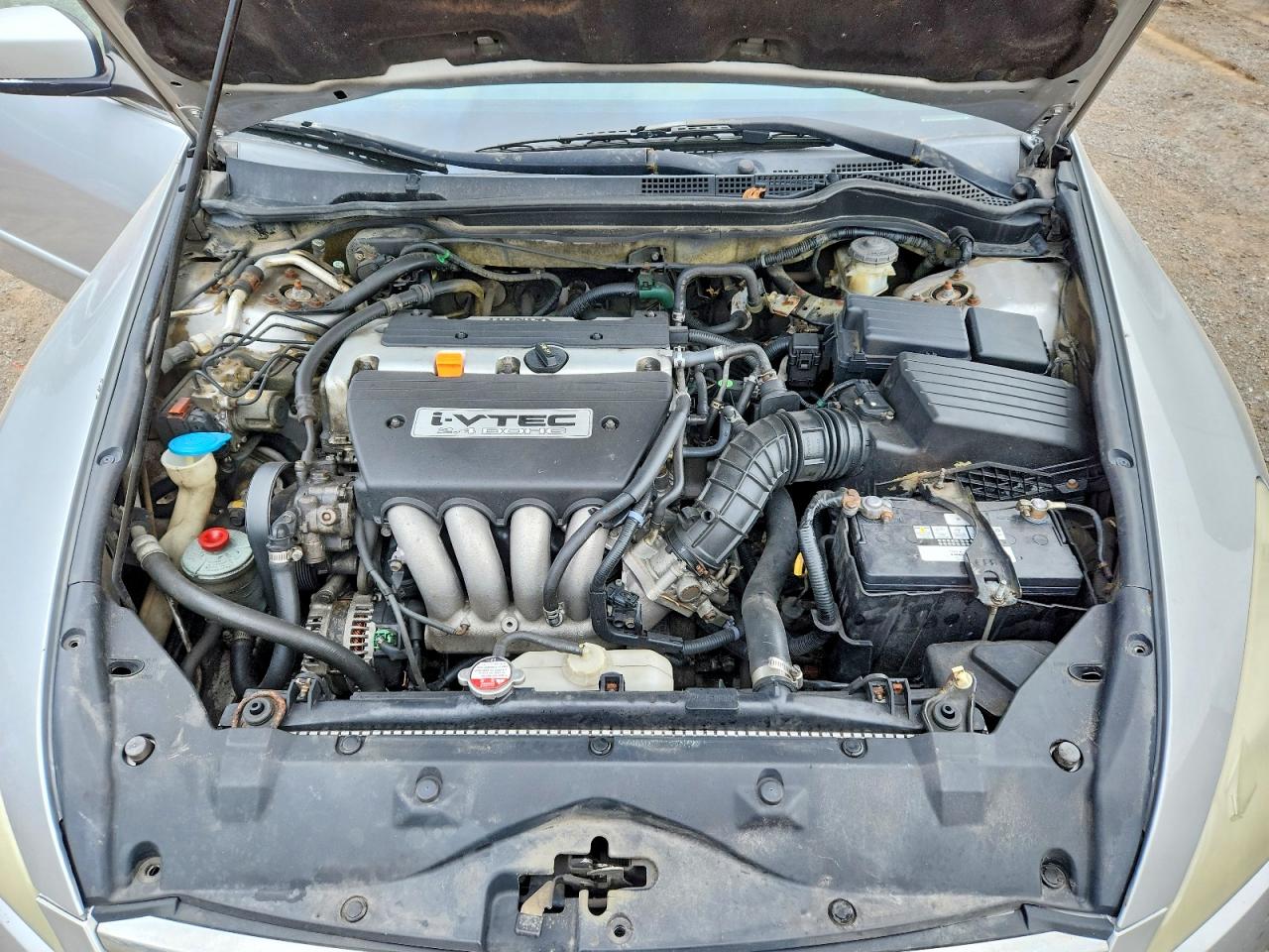 2007 Honda Accord Ex Silver vin: 1HGCM56757A807722