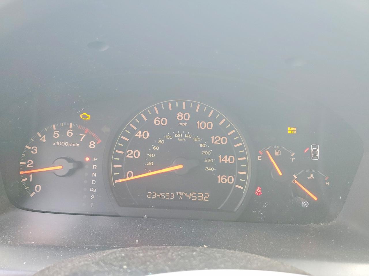 2005 Honda Accord Silver vin: 1HGCM56765A023594