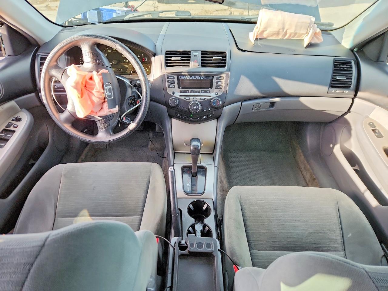 2006 Honda Accord Ex Blue vin: 1HGCM56766A005498