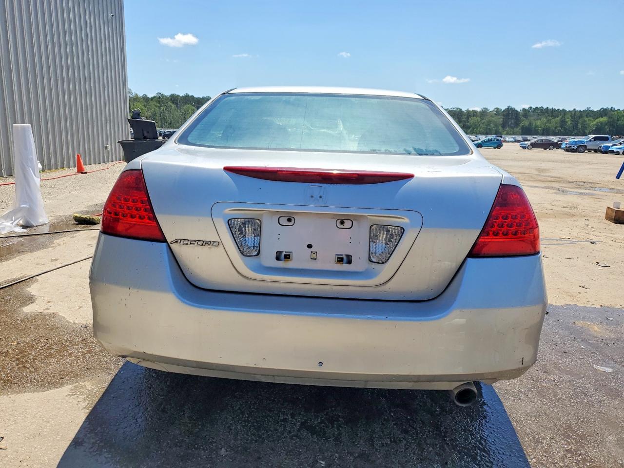 2006 Honda Accord Ex Silver vin: 1HGCM56766A027176