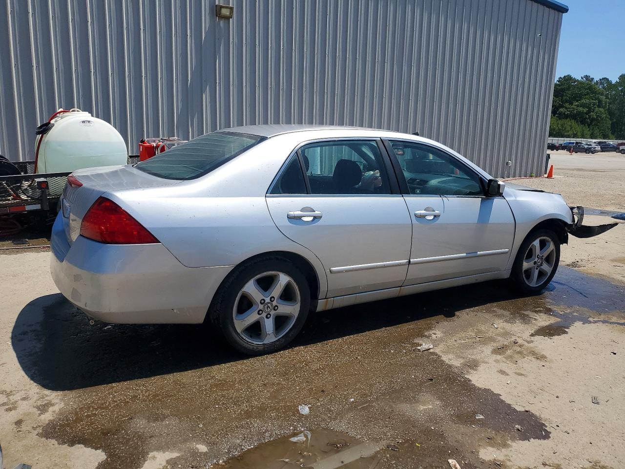 2006 Honda Accord Ex Silver vin: 1HGCM56766A027176