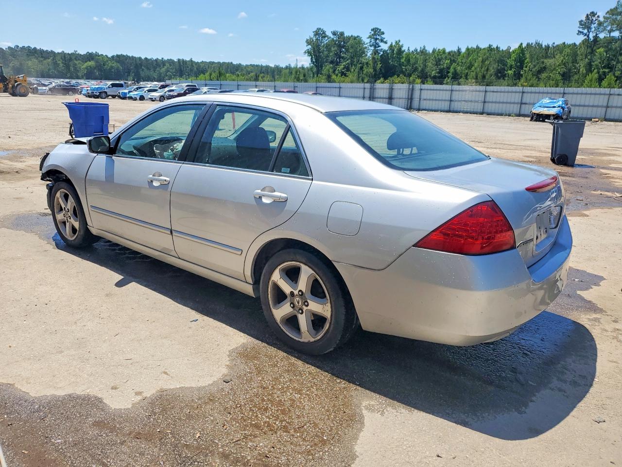 2006 Honda Accord Ex Silver vin: 1HGCM56766A027176