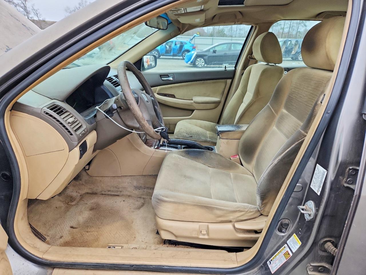 2006 Honda Accord Ex Gray vin: 1HGCM56766A040784