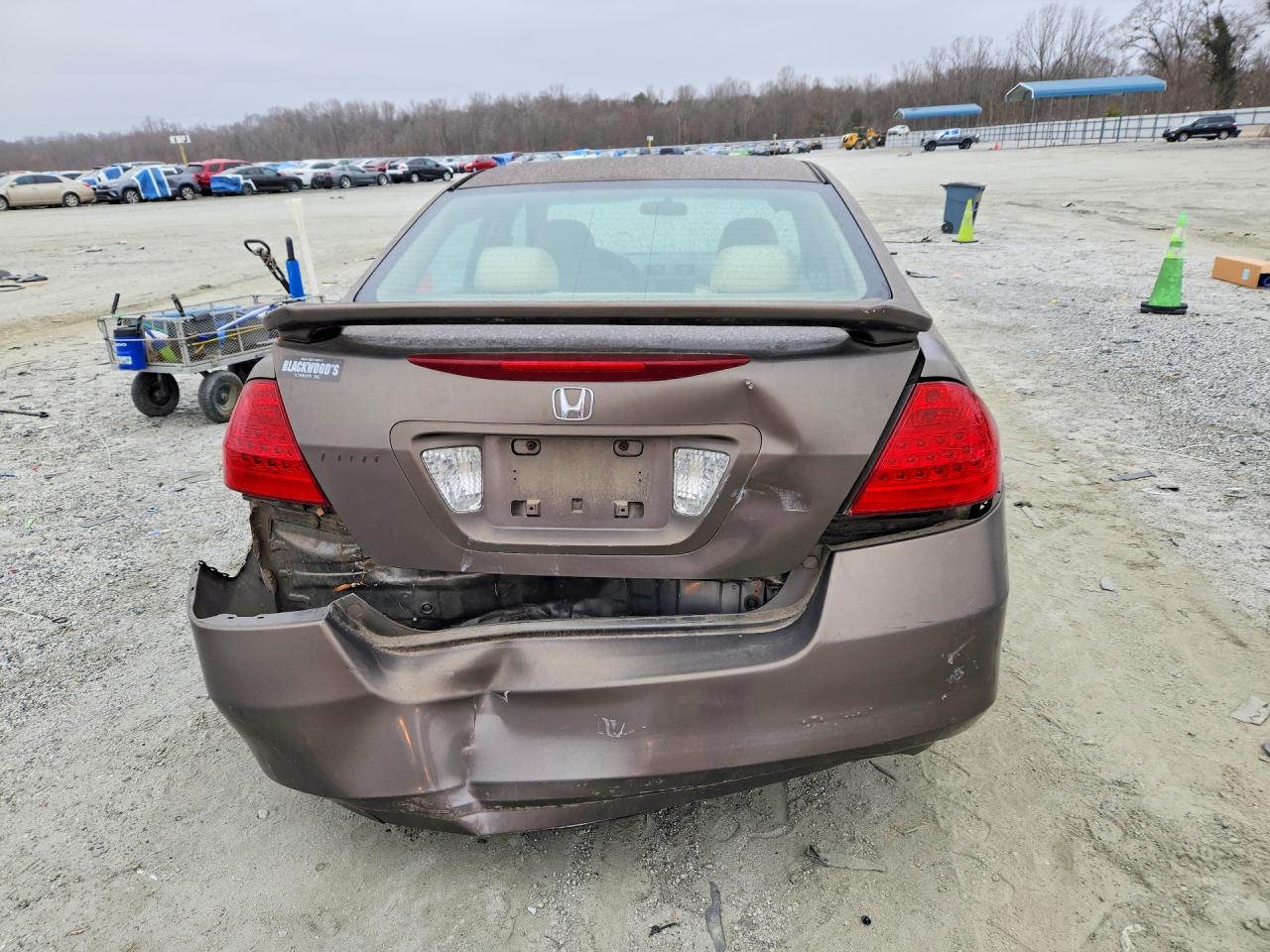 2006 Honda Accord Ex Gray vin: 1HGCM56766A040784