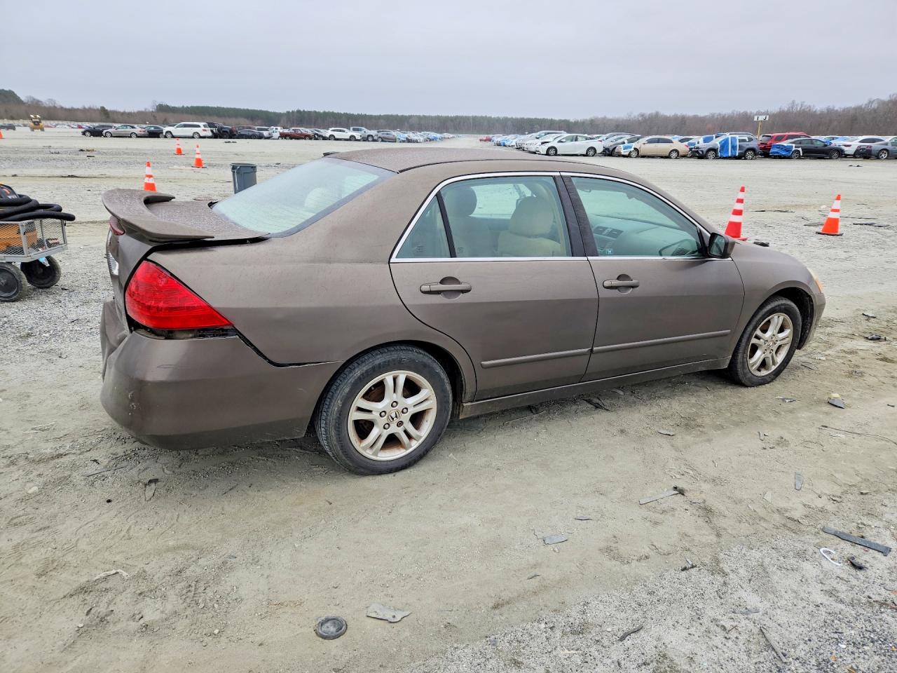 2006 Honda Accord Ex Gray vin: 1HGCM56766A040784