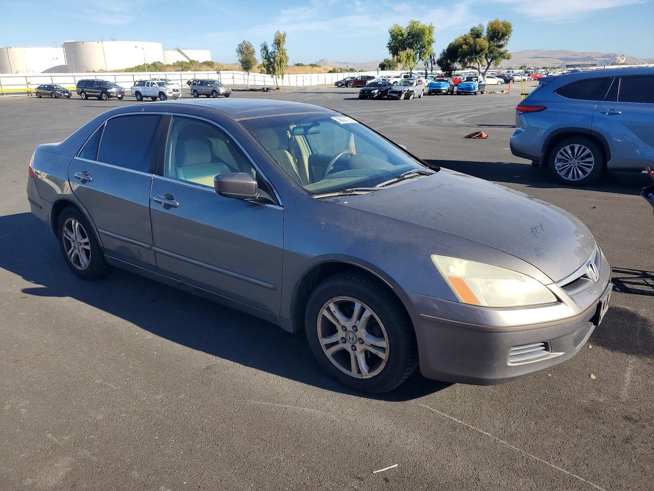 2006 Honda Accord Ex Gray vin: 1HGCM56766A064552