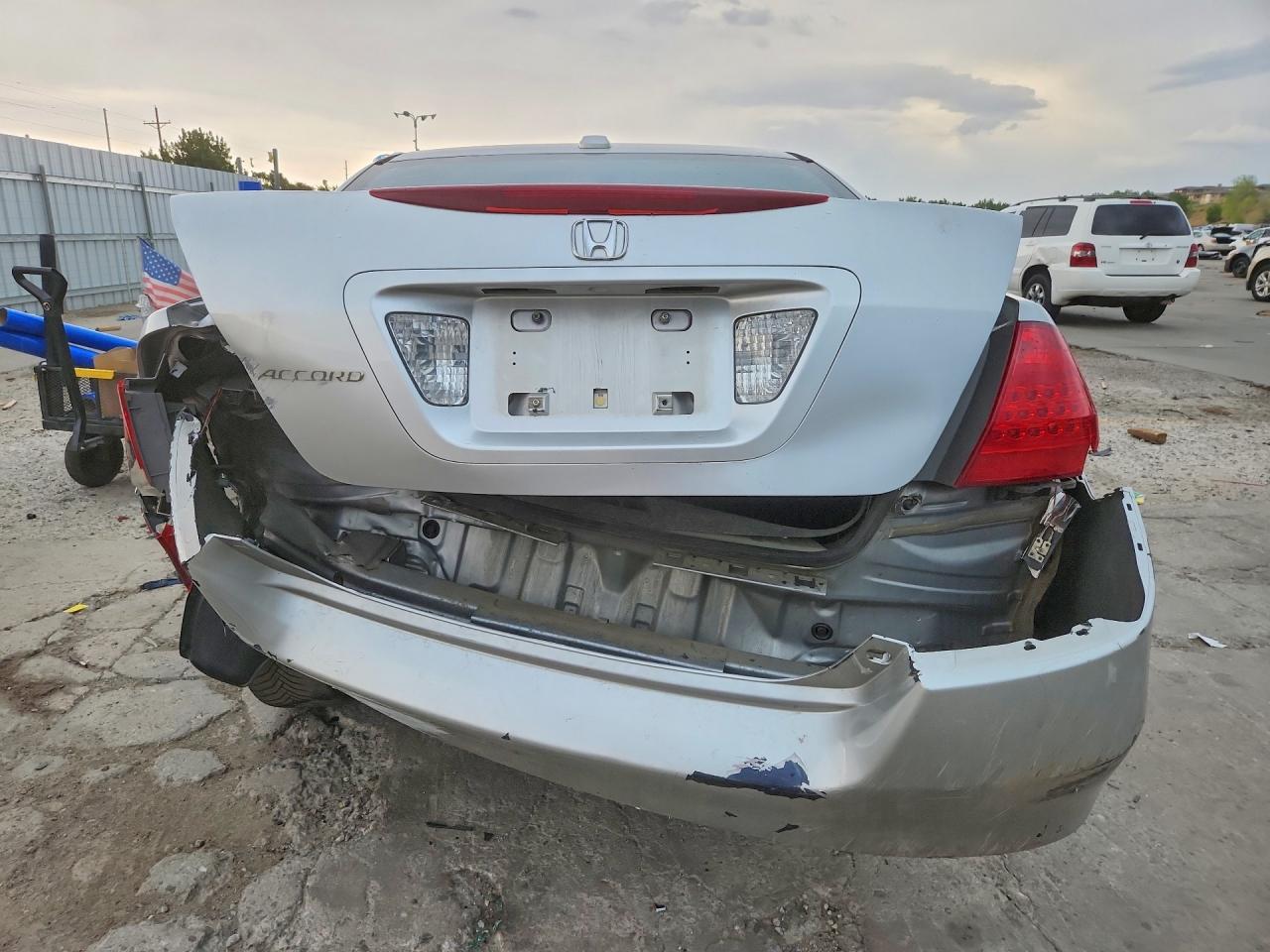 2006 Honda Accord Ex Silver vin: 1HGCM56766A067113