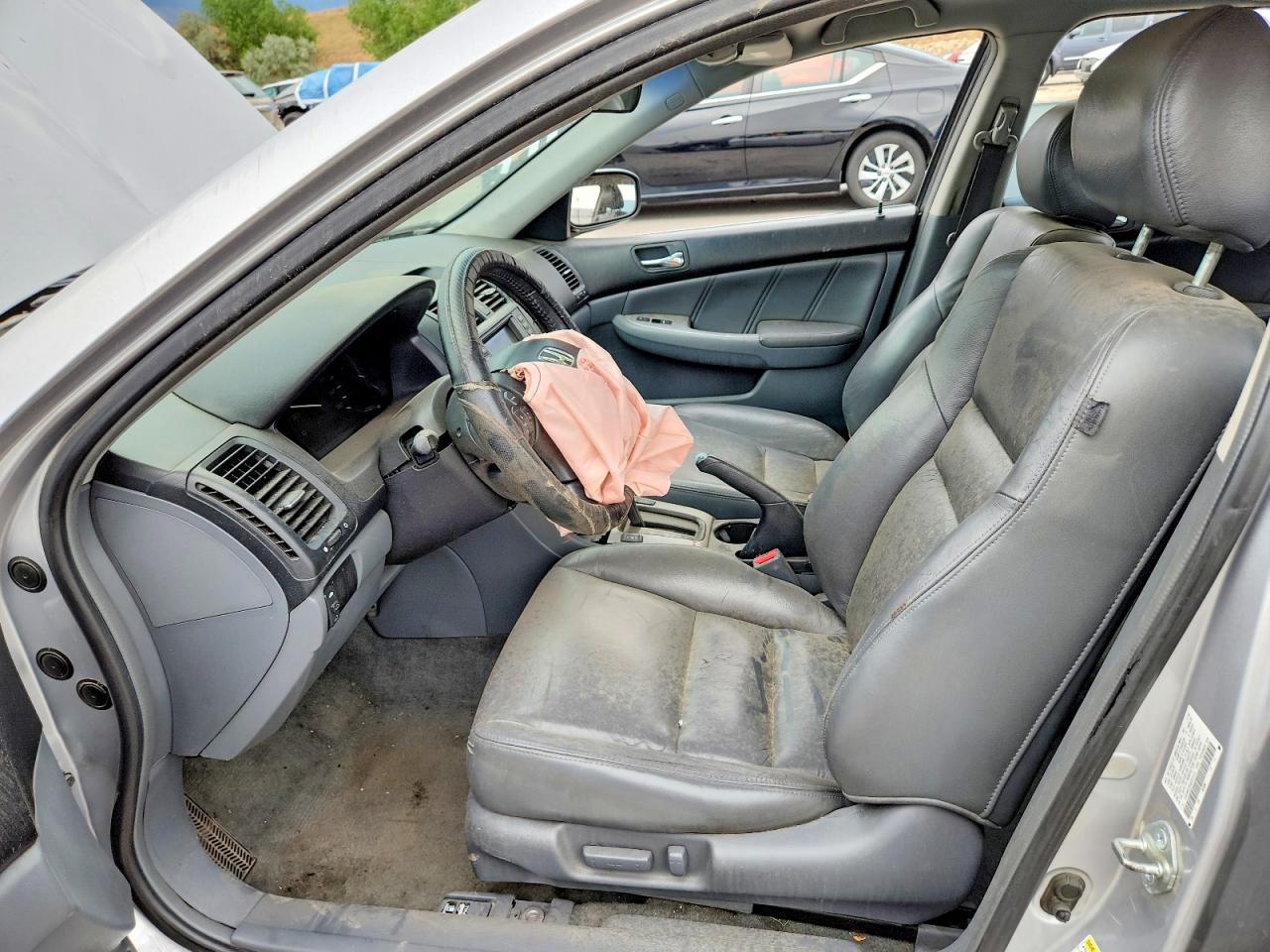 2006 Honda Accord Ex Silver vin: 1HGCM56766A067113