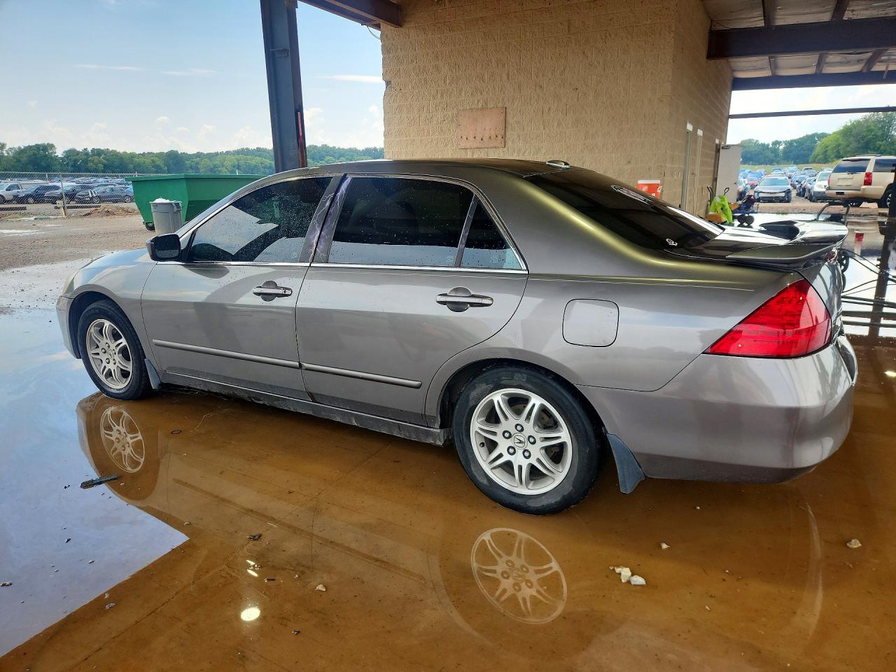 2006 Honda Accord Ex Gray vin: 1HGCM56766A099270