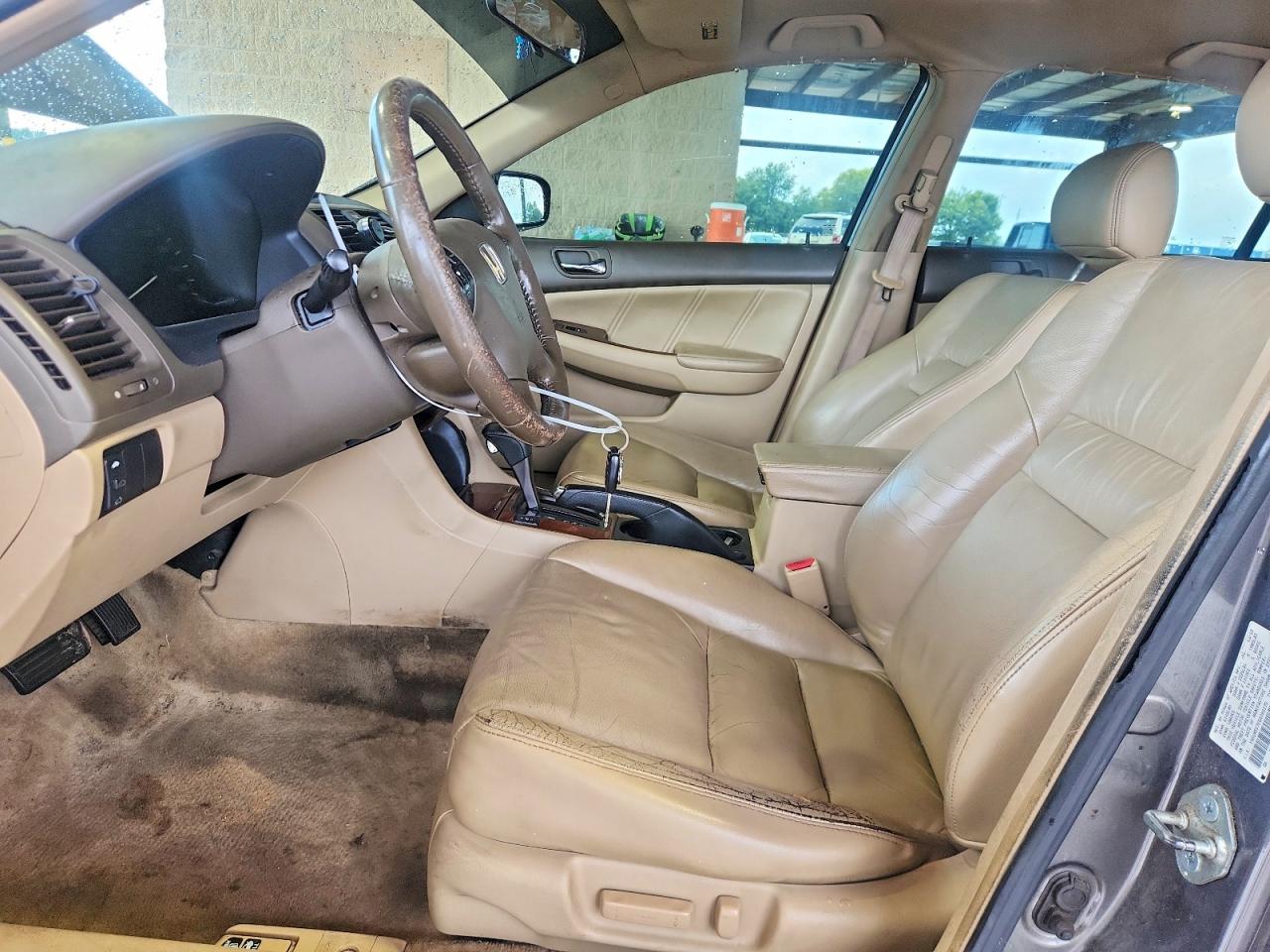 2006 Honda Accord Ex Gray vin: 1HGCM56766A099270