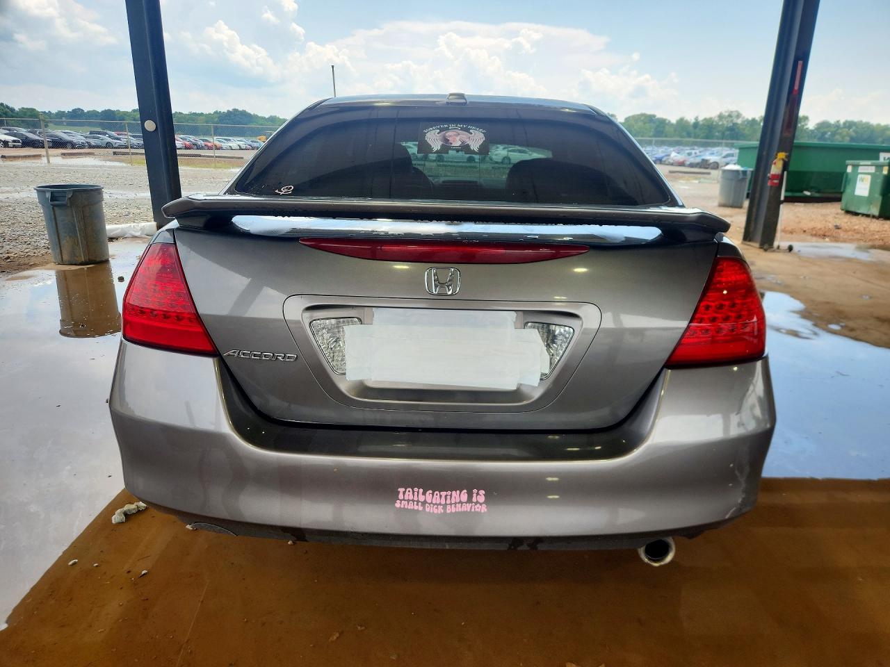 2006 Honda Accord Ex Gray vin: 1HGCM56766A099270