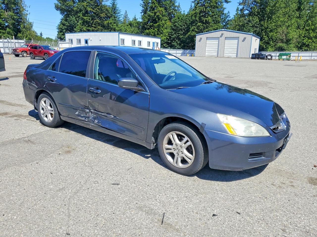 2006 Honda Accord Ex Gray vin: 1HGCM56766A146331