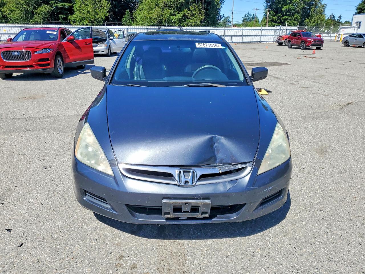2006 Honda Accord Ex Gray vin: 1HGCM56766A146331