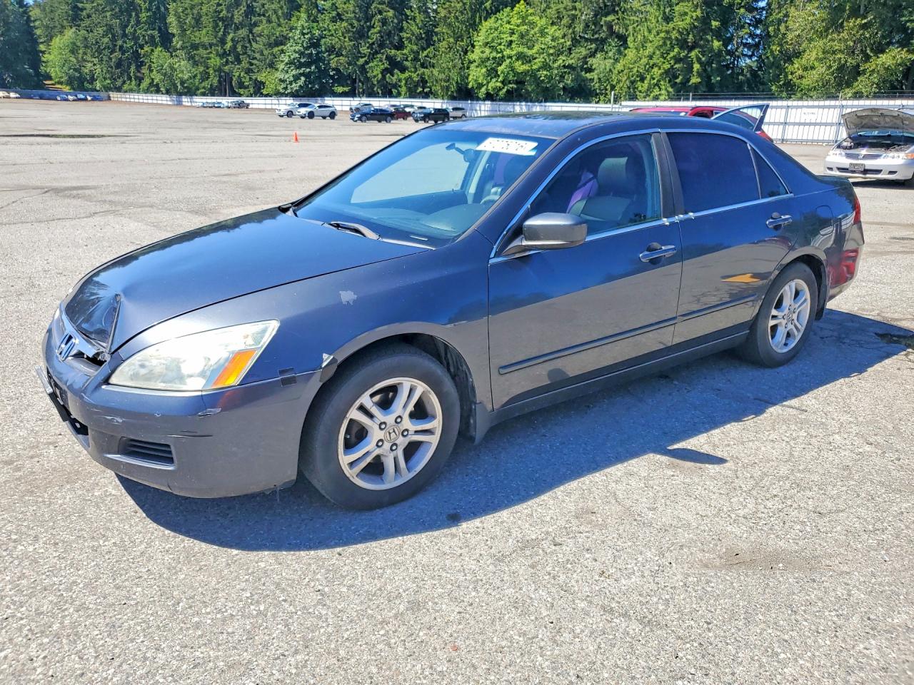 2006 Honda Accord Ex Gray vin: 1HGCM56766A146331