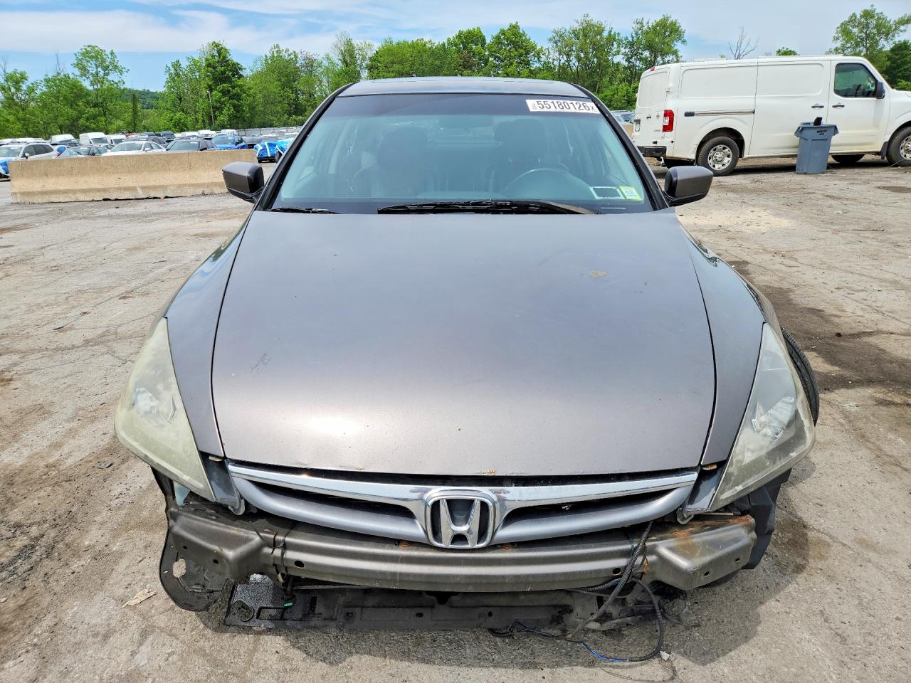 2006 Honda Accord Ex Gray vin: 1HGCM56766A171617