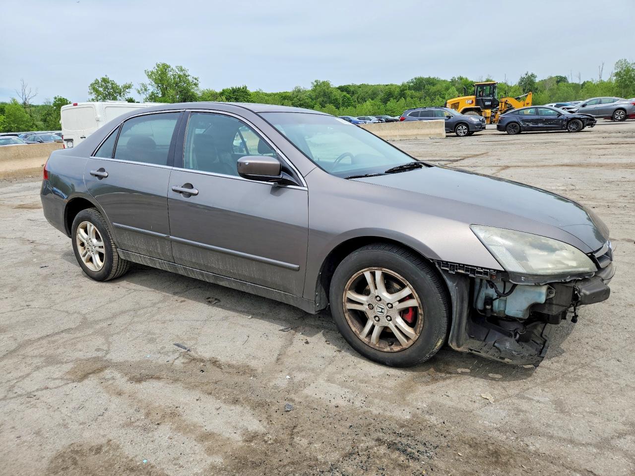 2006 Honda Accord Ex Gray vin: 1HGCM56766A171617