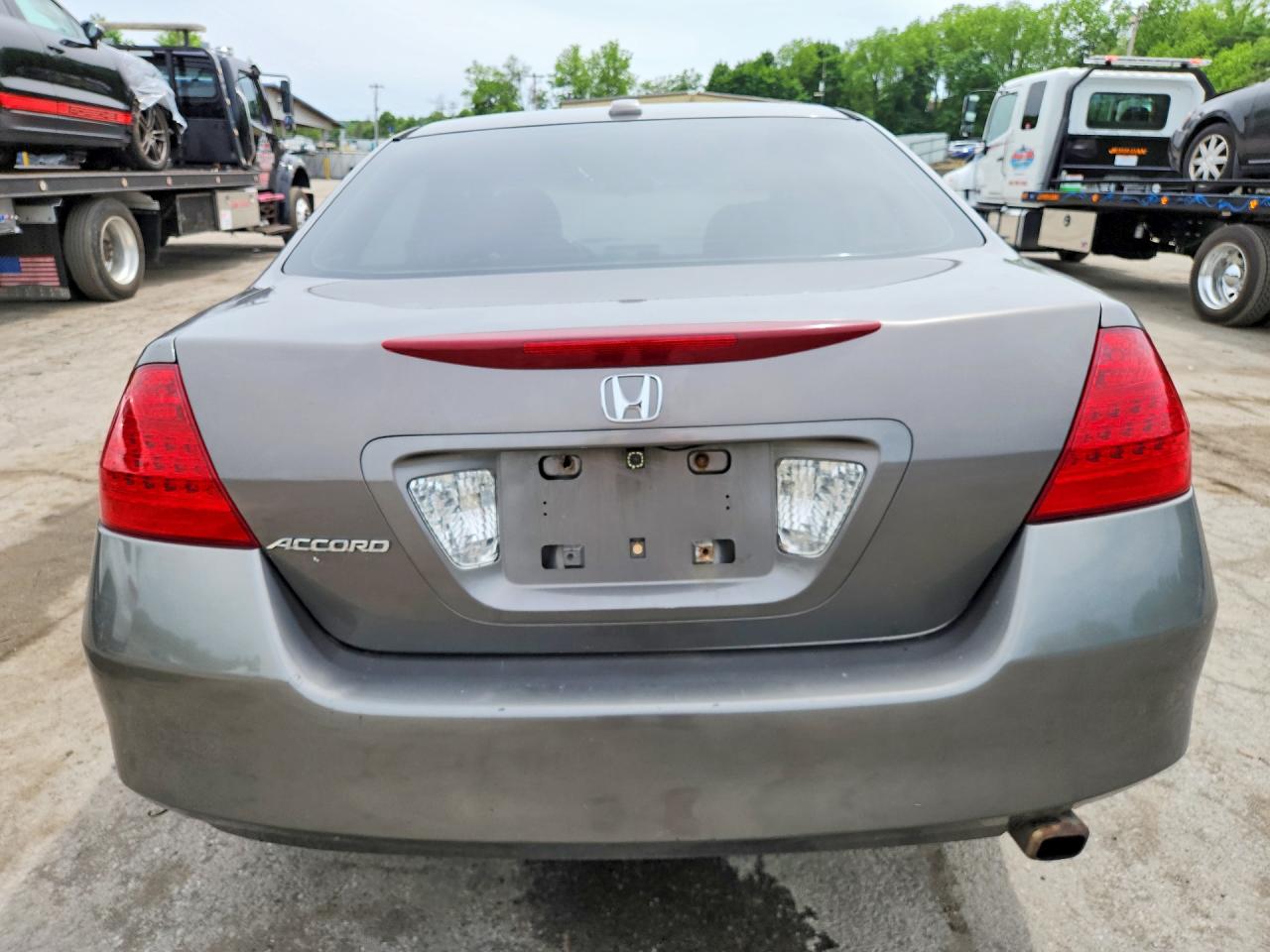 2006 Honda Accord Ex Gray vin: 1HGCM56766A171617