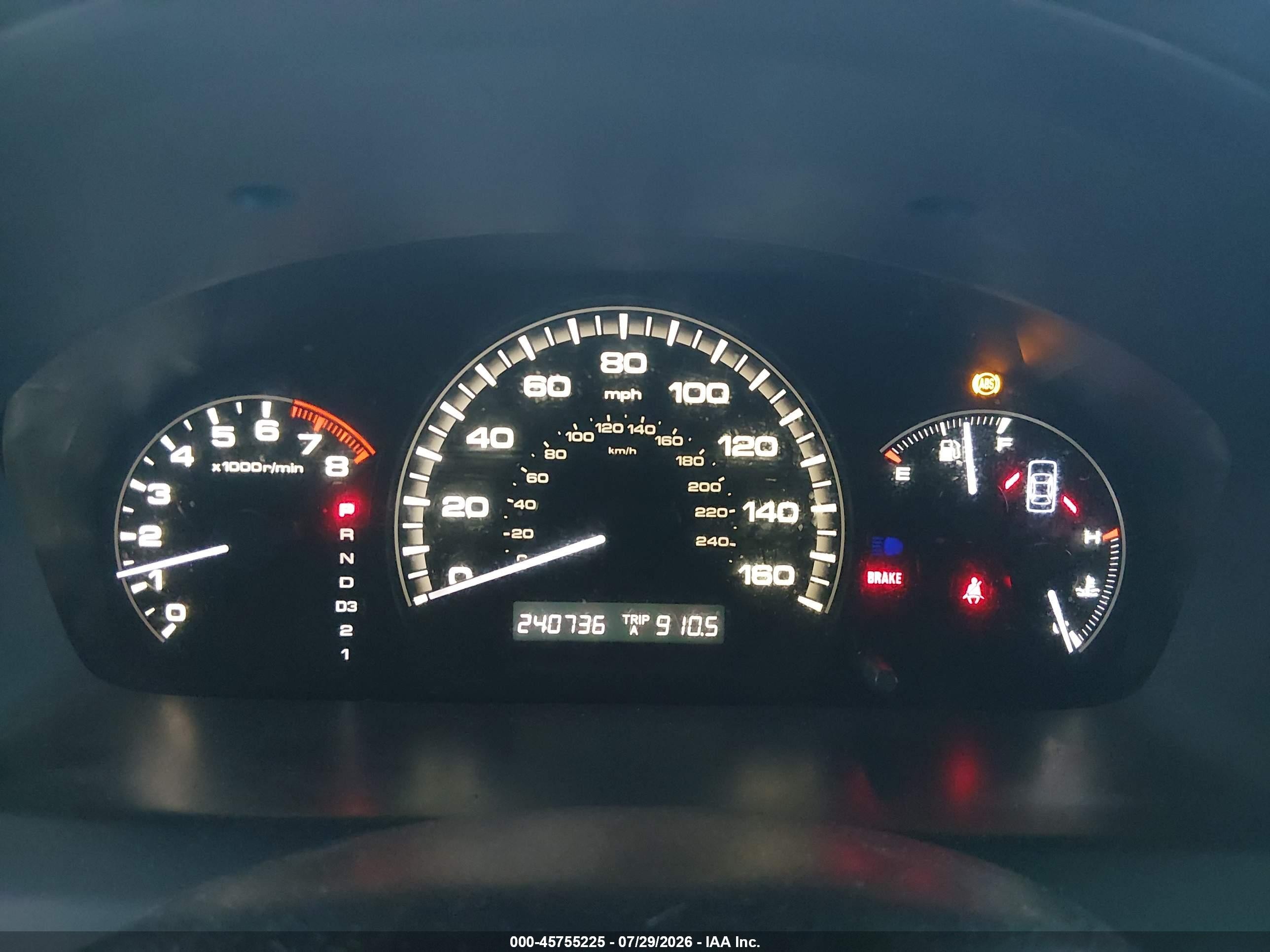 2007 Honda Accord 2.4 Ex Серый vin: 1HGCM56767A057232