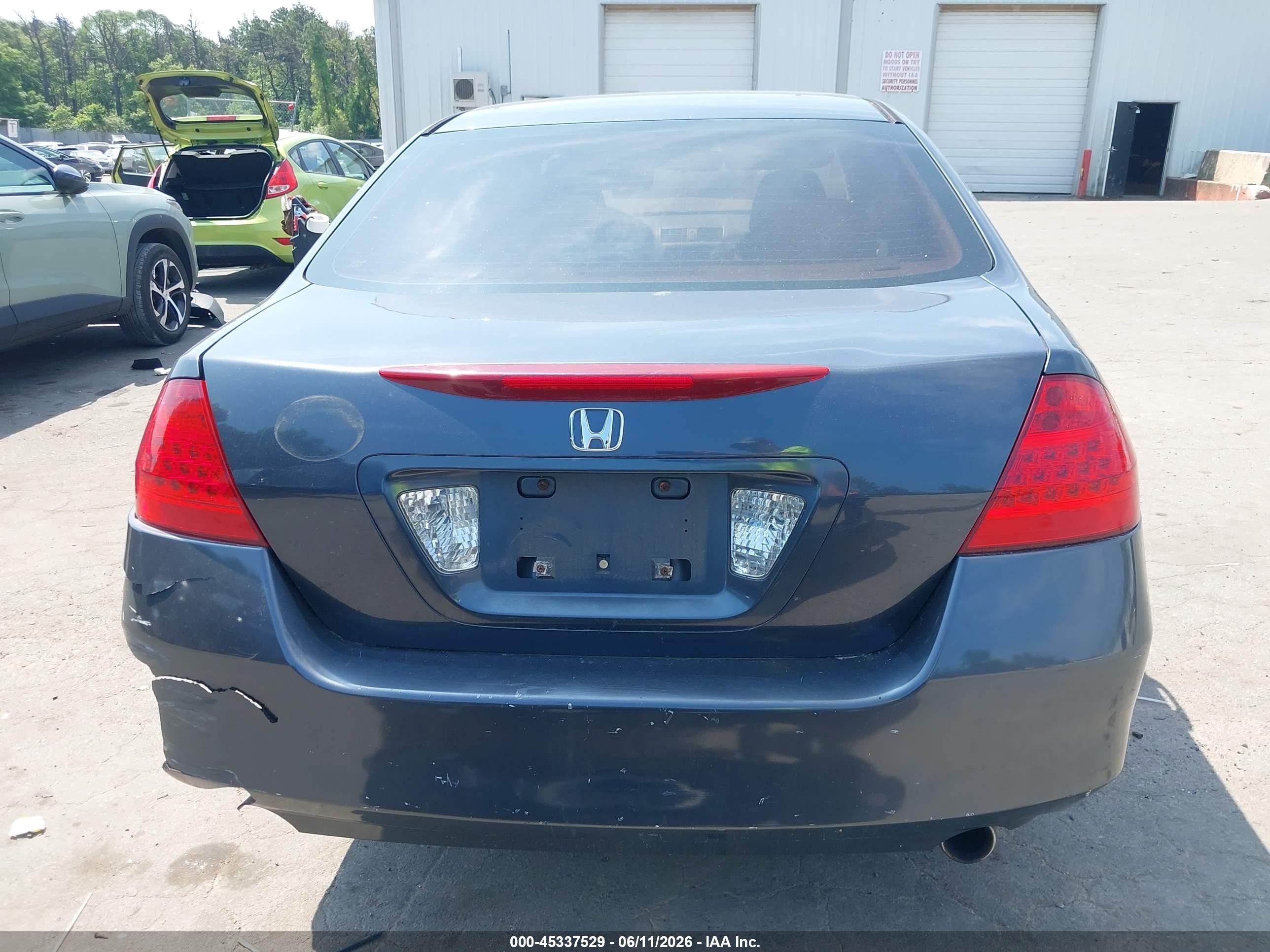 2007 Honda Accord 2.4 Ex Gray vin: 1HGCM56767A109796
