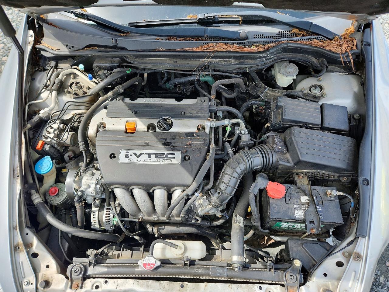 2007 Honda Accord Ex Silver vin: 1HGCM56767A121589