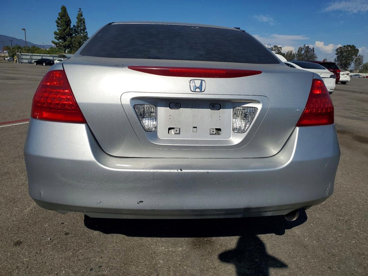 2007 Honda Accord Ex Silver vin: 1HGCM56767A172493