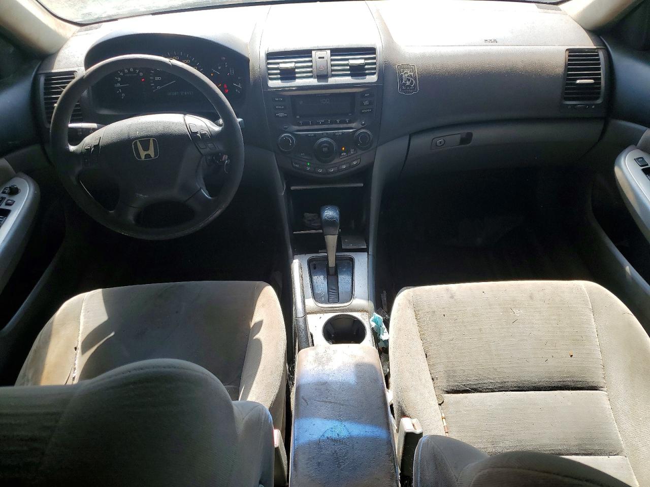 2007 Honda Accord Ex Silver vin: 1HGCM56767A182117