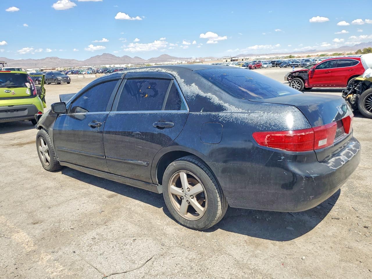 2005 Honda Accord Ex Black vin: 1HGCM56775A024320