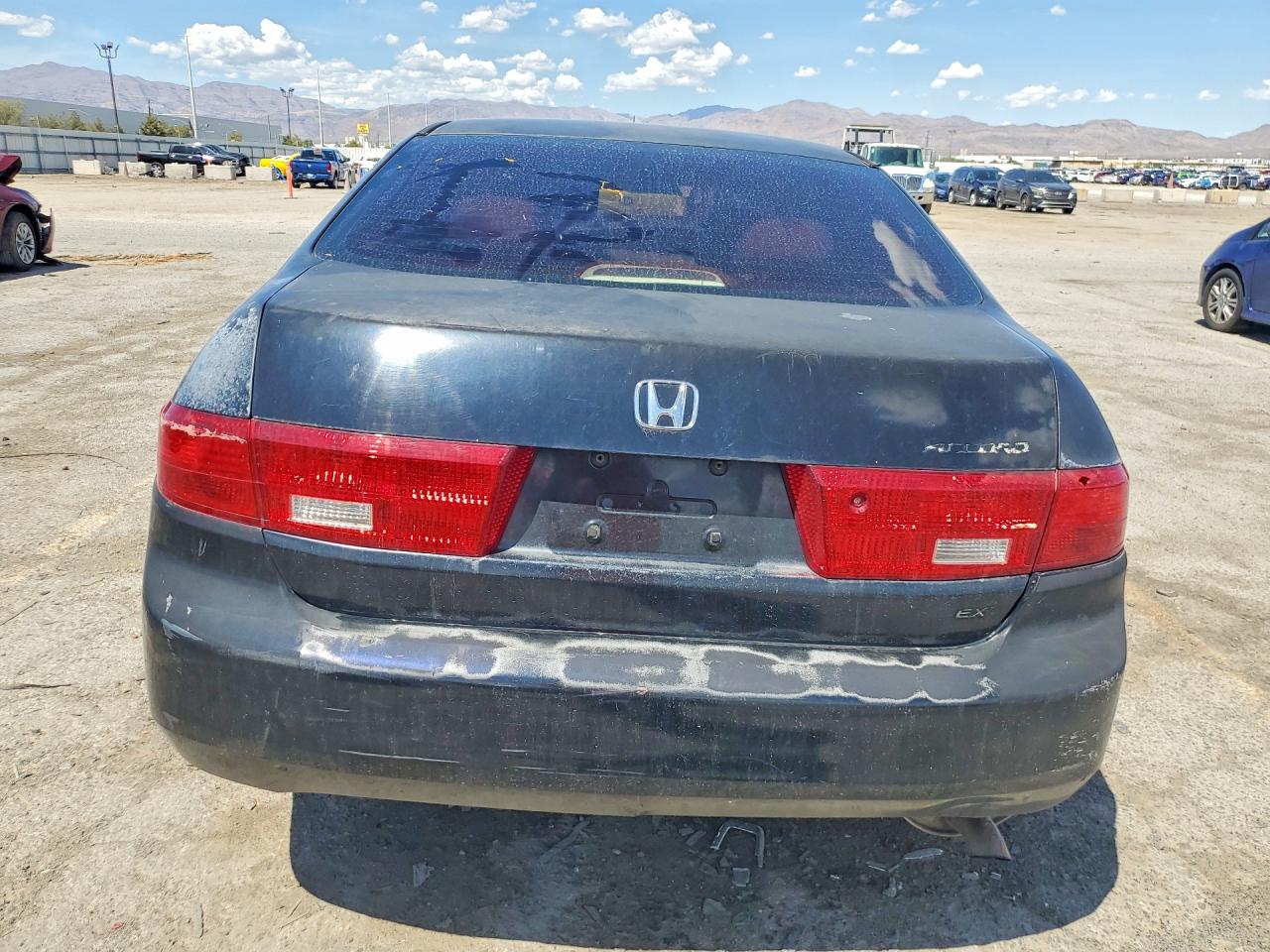 2005 Honda Accord Ex Black vin: 1HGCM56775A024320