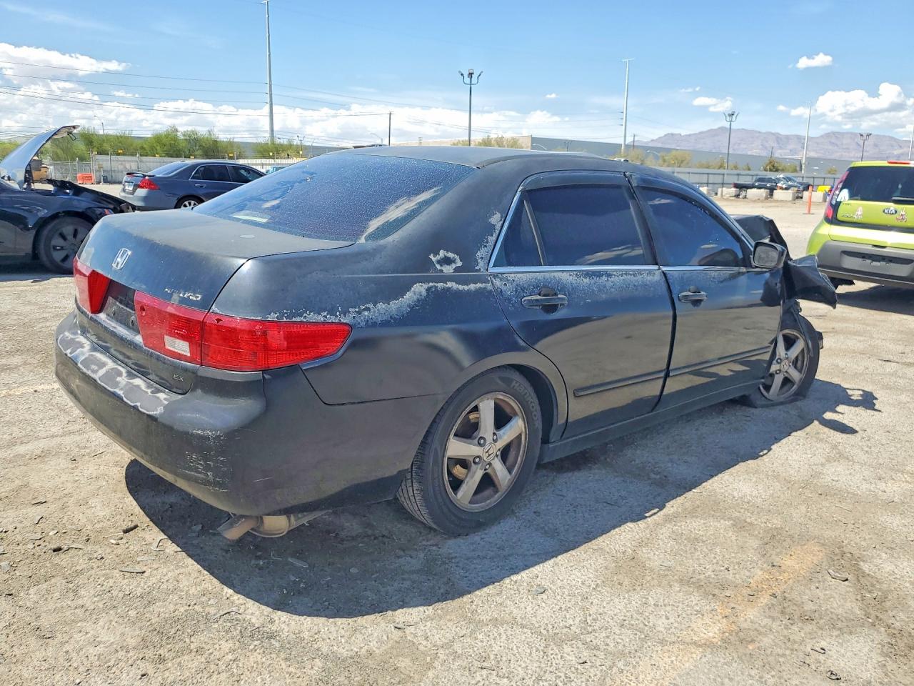 2005 Honda Accord Ex Black vin: 1HGCM56775A024320