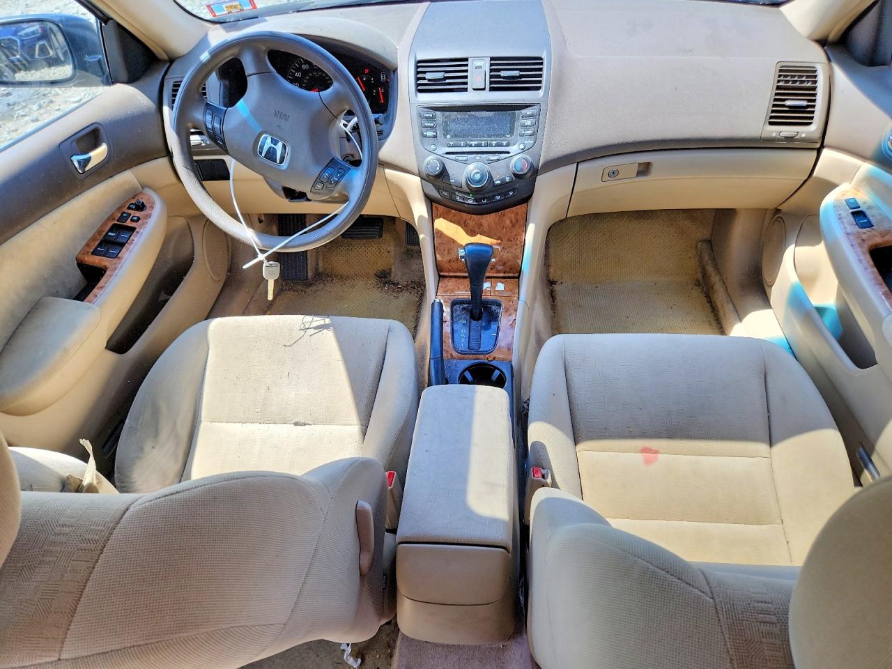 2005 Honda Accord Ex Black vin: 1HGCM56775A031820