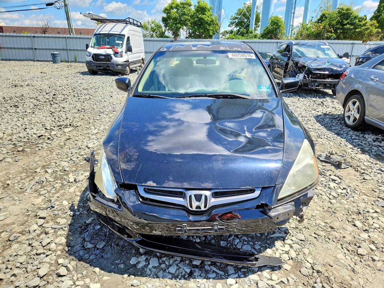 2005 Honda Accord Ex Black vin: 1HGCM56775A031820