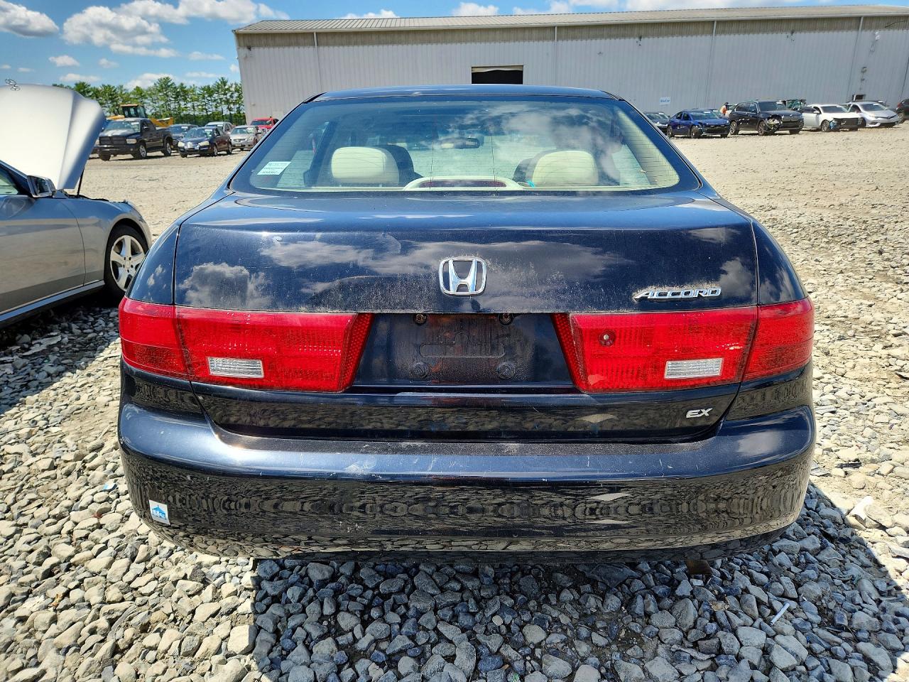 2005 Honda Accord Ex Black vin: 1HGCM56775A031820