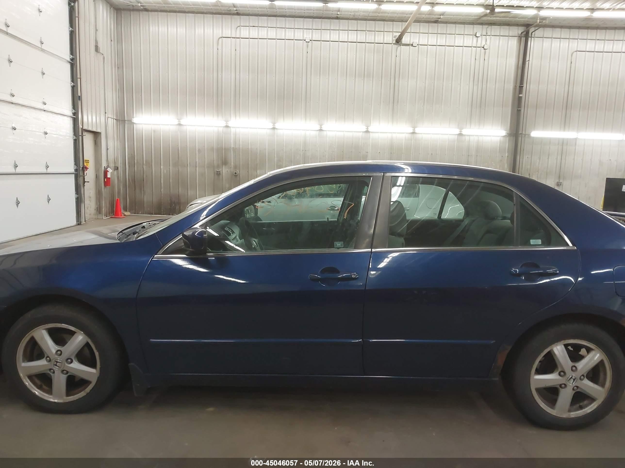 2005 Honda Accord 2.4 Ex Синий vin: 1HGCM56775A139595