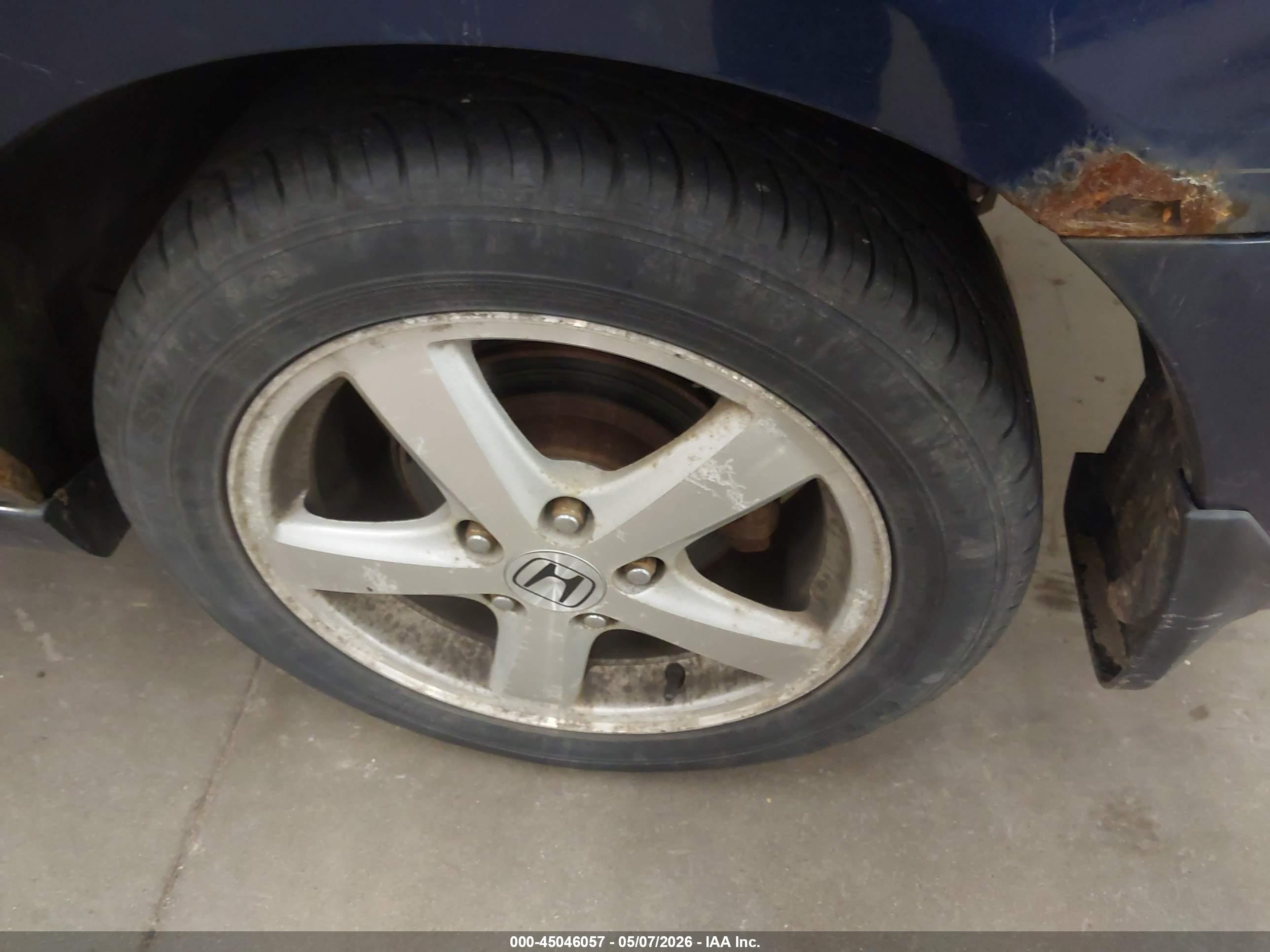 2005 Honda Accord 2.4 Ex Синий vin: 1HGCM56775A139595
