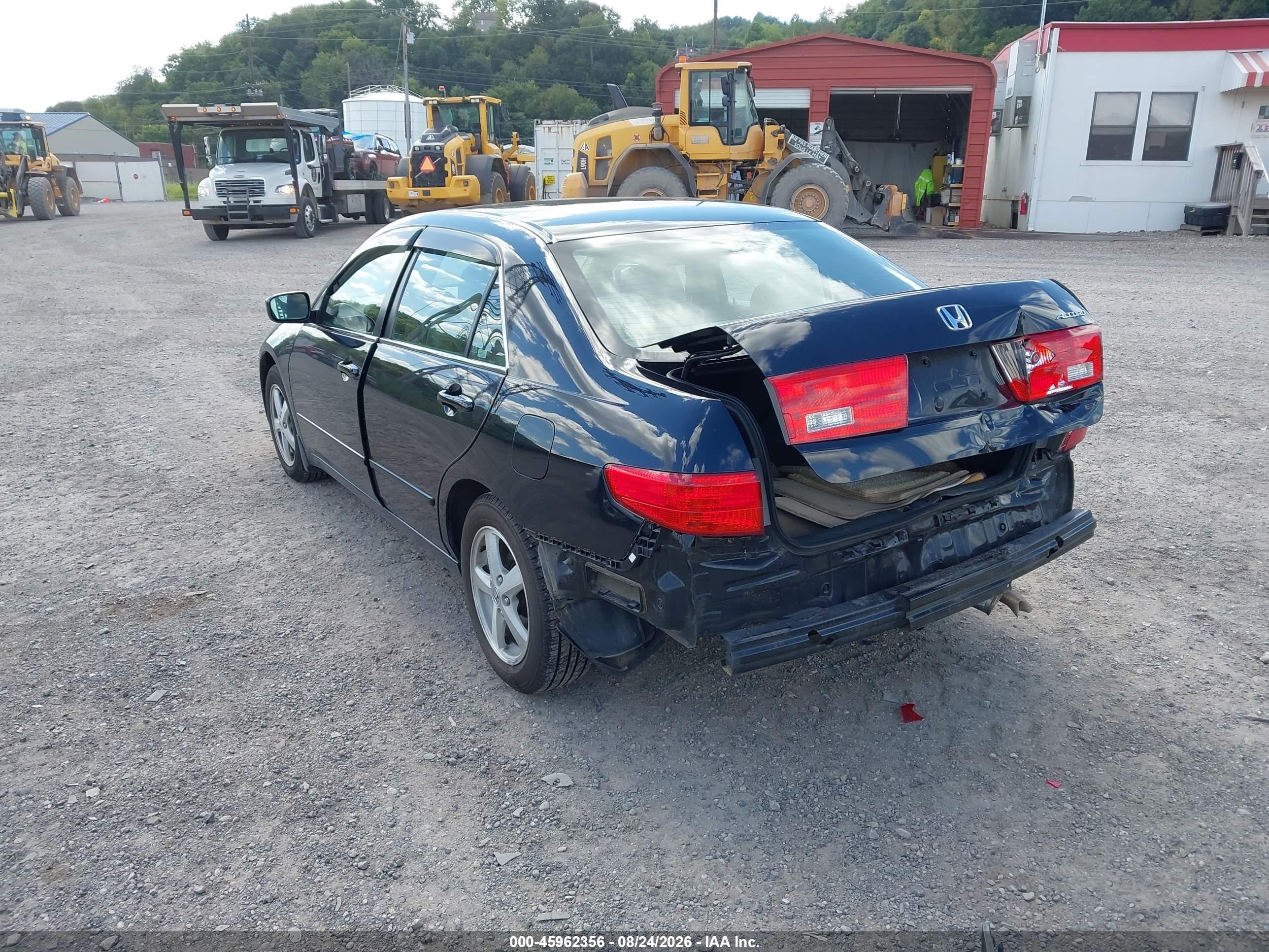 2005 Honda Accord 2.4 Ex Black vin: 1HGCM56775A193317