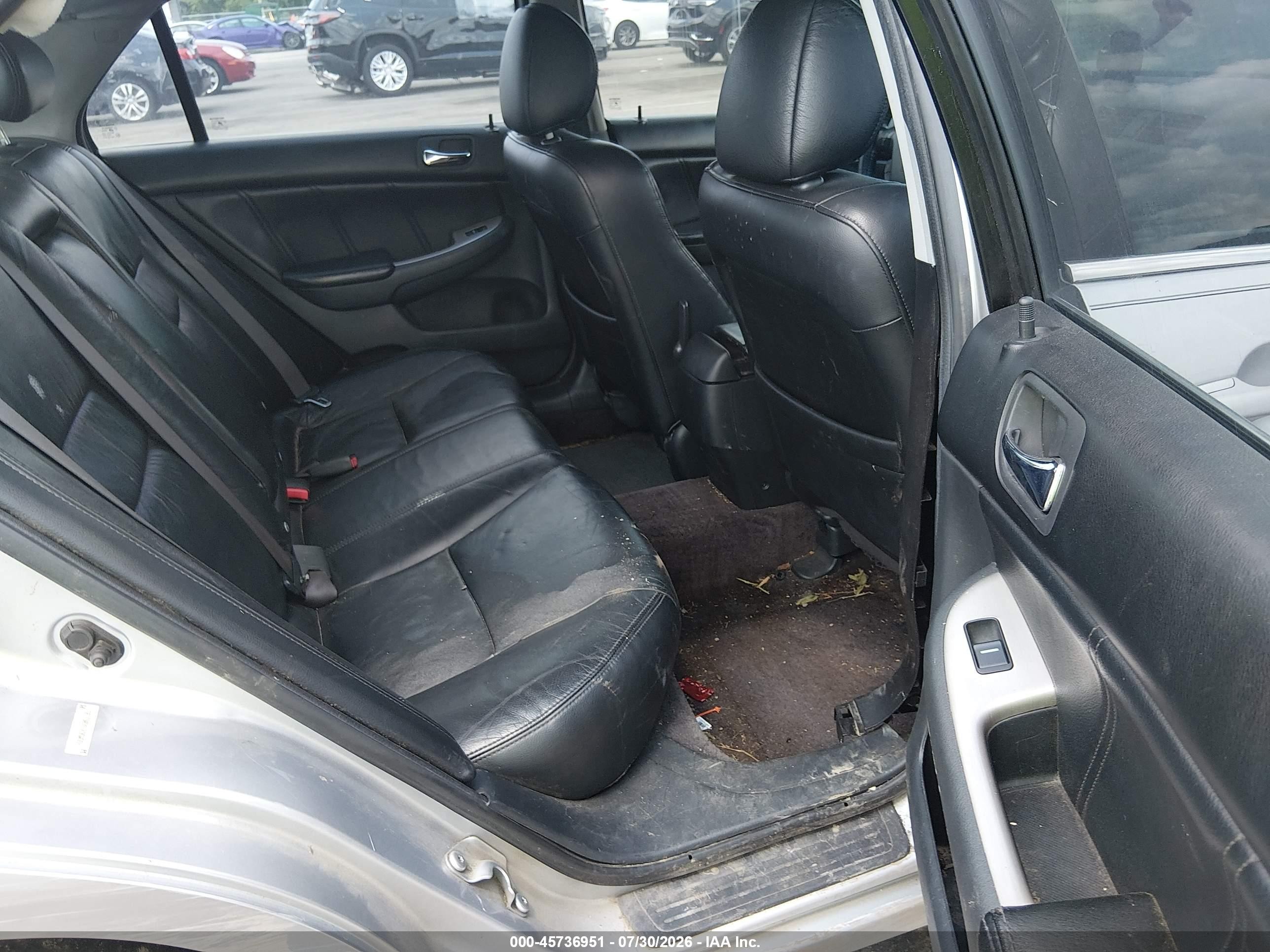 2006 Honda Accord 2.4 Ex Silver vin: 1HGCM56776A041703